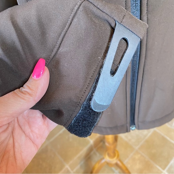 Black Diamond brown soft shell jacket size small - Picture 2 of 8